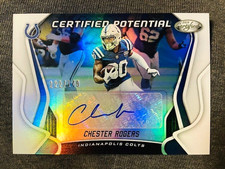 2019 Panini Certified Chester Rogers Signatures Auto Autograph Card /149 Rare