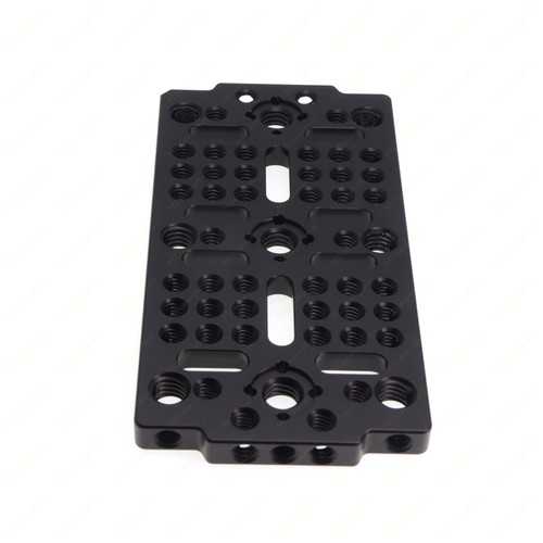 Universal 1/4"& 3/8" plate,cold shoe interface adapter for Blackmagic URSA Cine - Picture 4 of 9
