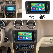 Android 15 GPS Navi Autoradio F&uuml;r Mercedes Benz ML W164 GL X164 2005-2011 + Kam
