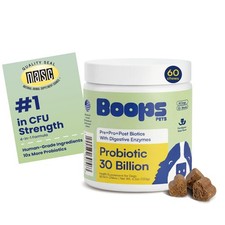 Probiotics for Dogs 30 Billion CFU with Pre, Postbiotics Digestive Enzymes...