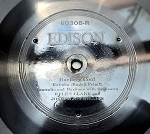 EDISON DIAMOND DISC REC. #80308 "Ratchety Coo!" & "I Want All The World To Know"