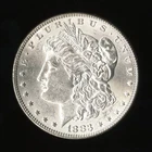 US Coin 1883 Morgan Silver Dollar Lustrous BU NO RESERVE!