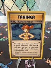 Misty's Determination 80/108 XY Evolutions Pokemon TCG Trainer Card 2016 MP/HP on eBay