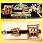 Vintage BANDAI Power Rangers ZEO Golden Power Staff with Original Box * WORKS!