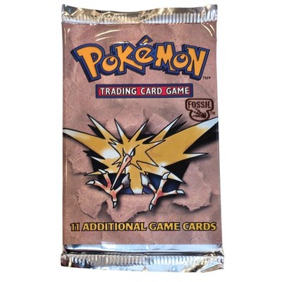 Pokemon OS3 Fossil Booster Pack | Zapdos | eBay