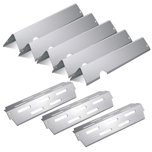 Onlyfire RVS Flavorizer Bars voor Genesis II 300 serie barbecues( bedieningspaneel aan de voorkant), Reserveonderdelen voor Weber 66032, set van 5 Onlyfire RVS Flavorizer Bars voor Genesis II 300 serie barbecues( bedieningspaneel aan de voorkant), Reserveonderdelen voor Weber 66032, set van 5
