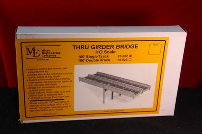 1309 - Micro Engineering Co. - Single Track Thru Girder Bridge - 100' - [75-522]