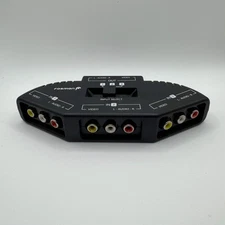 Fosmon 3-Way Composite AV Audio Video RCA Splitter