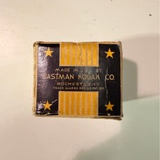 Vintage Kodak Baby Brownie Camera w/ Original Box   Art Deco Film Camera