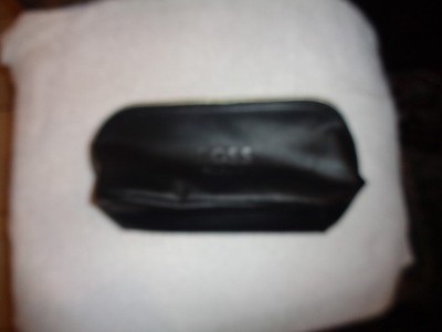 New Boss Hugo Boss Parfums Toiletries Bag Black Zipper Closure