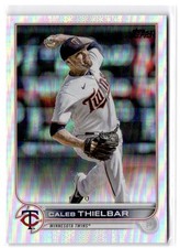 2022 Topps Update Caleb Thielbar #US191 Rainbow Foil Minnesota Twins