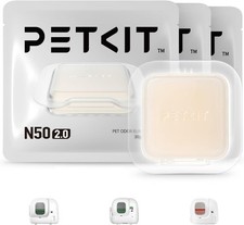 3 Pack PETKIT N50 Odor Eliminator 2.0 for PuraMax  PuraMax 2 Self-Cleaning 1/28