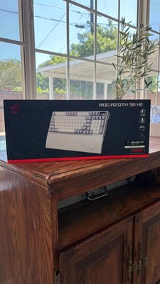 ASUS ROG Azoth 96 HE Wireless Hall Effect Gaming Keyboard 96% Full-Size, Tri-Mod