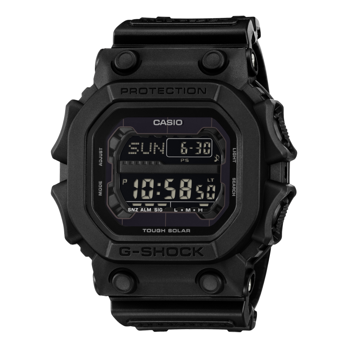 Casio G-SHOCK GX-56UBB-1JF ALL BLACK Solar Digital Mud Resistant
