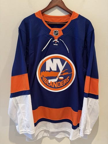 Adidas NHL New York Islanders Authentic Home Hockey Jersey Men’s Size 54 GT5618 - Picture 1 of 9
