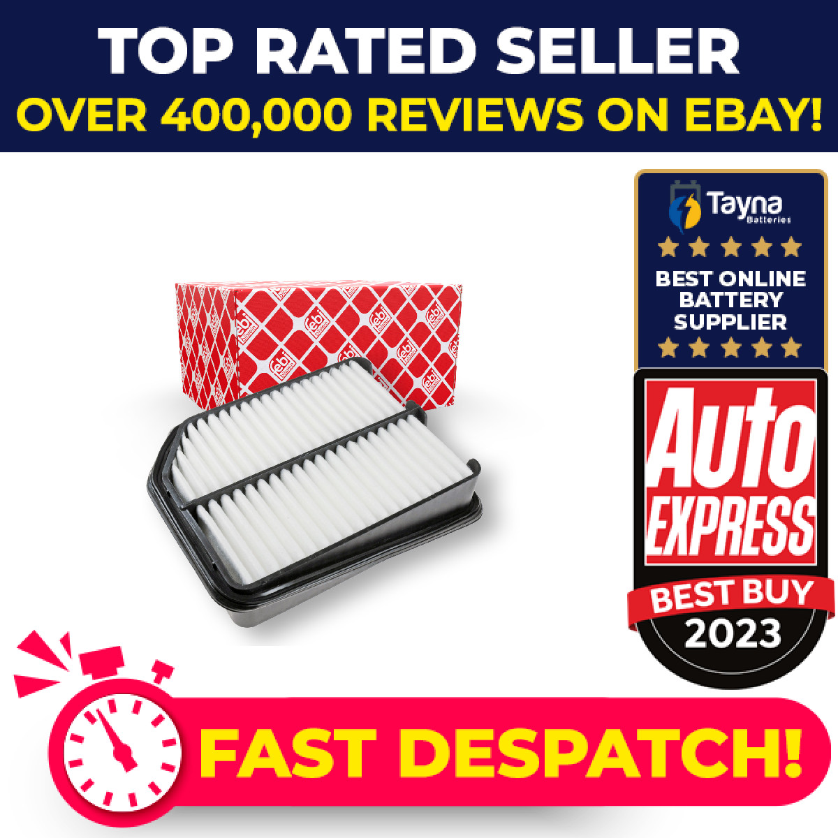 Air Filter fits SUZUKI GRAND VITARA JB416, Mk2 1.6 05 to 15 M16A 1378065J00 Febi