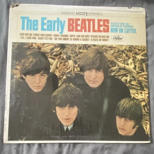 The Beatles The Early Beatles Capitol Vinyl LP Record Stereo 12" 33 RPM