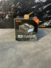 CLEAN Godox X2T-N Trigger Transmitter for NIKON DSLR Camera Flash Photography