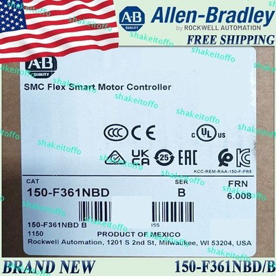 Brand New Sealed 150-F361NBD/B AB SMC Flex Smart Motor Controller US