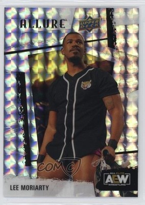 2022 Upper Deck Allure AEW White Diamond 47/50 Lee Moriarty #35 Rookie RC y0i