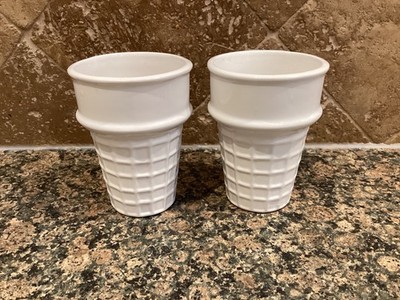 Set Of 2  Ice Cream Cups - IQ Accessories