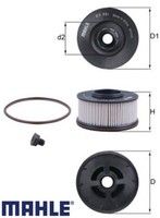 Mahle KX591D Kraftstofffilter Kraftstoffilter FüR Hyundai FüR Kia
