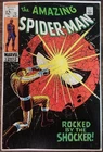 AMAZING SPIDER-MAN  72  High Grade F+ Nice Silver Age Shocker Cover!