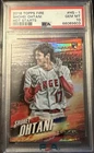 2018 Topps Fire - Hot Starts Shohei Ohtani #HS-1 (RC) PSA 10 GEM MINT! RARE!