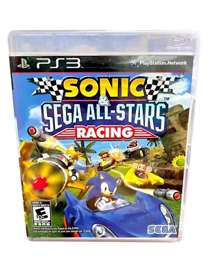 Sonic & Sega All-Stars Racing (Sony PlayStation 3, 2010) Complete
