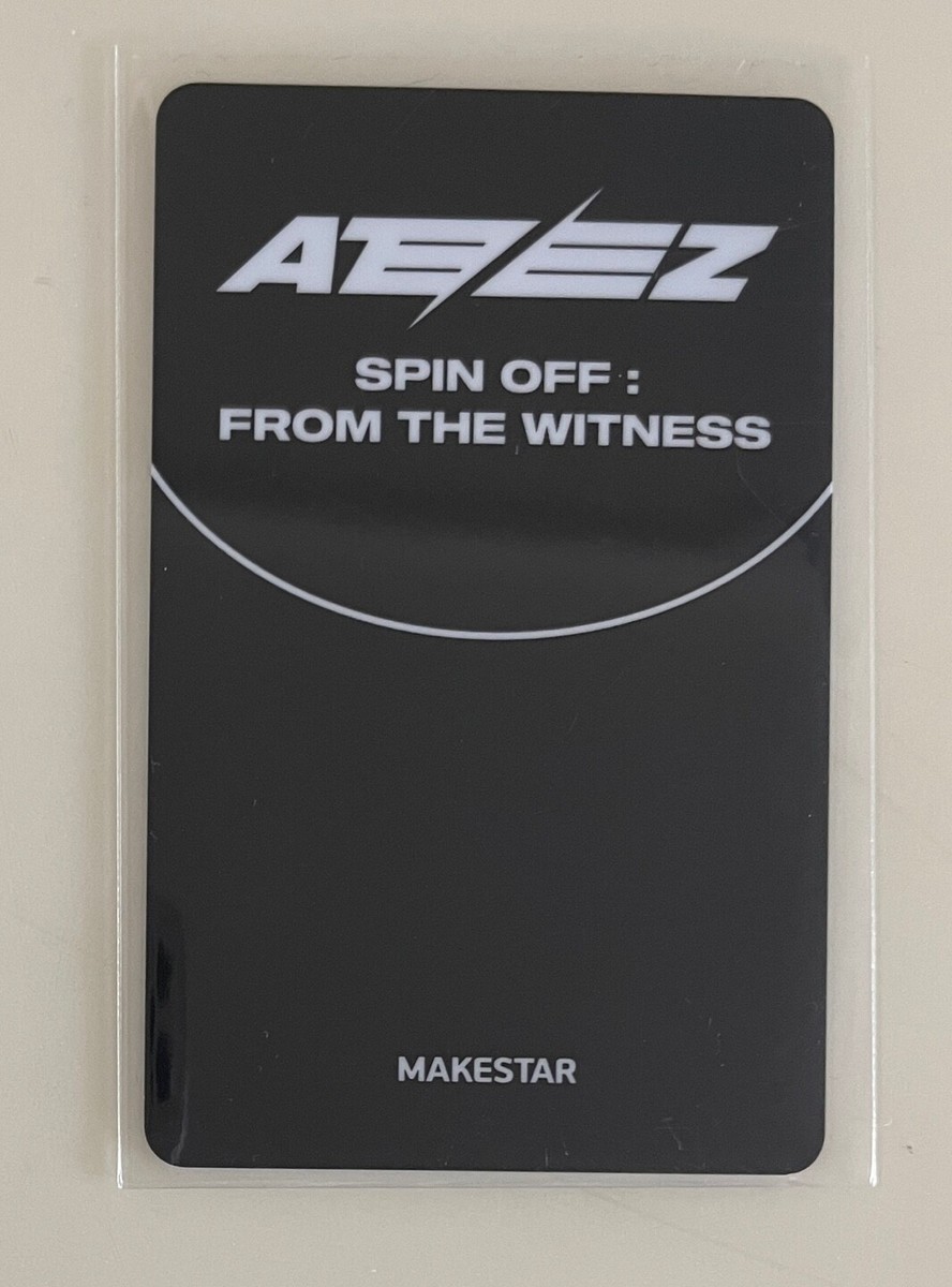 ATEEZ SPIN OFF FROM THE WITNESS Makestar Official Photocard ATEEZ SPIN OFF FROM THE WITNESS Makestar Official Photocard