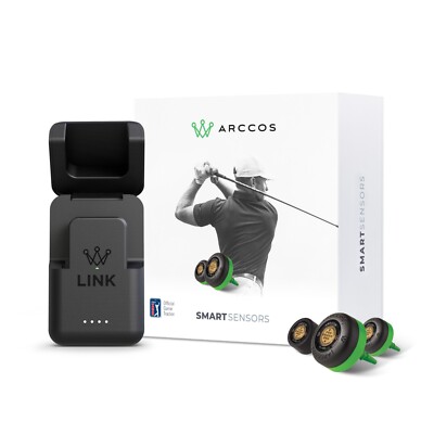 Arccos Smart Sensors Bundle - GEN 3+ Sensors, Link Pro & 1st Year's subscription