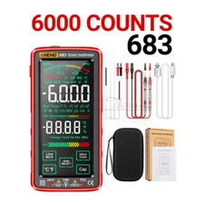 ANENG 683 Smart Digital Multimeter AC/DC Volt Capacitance Meter Diode Tester-