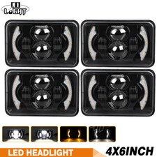 4X 4x6 Zoll ECE-geprüft LED Scheinwerfer DRL DOT für Chevrolet Camaro Iroc-Z Z28