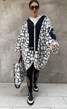 H4 Oversized Coat/jacket. One Size. Made In Turkey