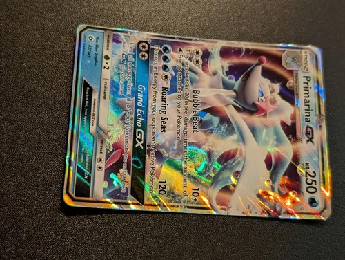 Primarina GX 42/149 Near Mint Sun & Moon Ultra Rare Holo Pokemon Card TCG - Picture 2 of 6