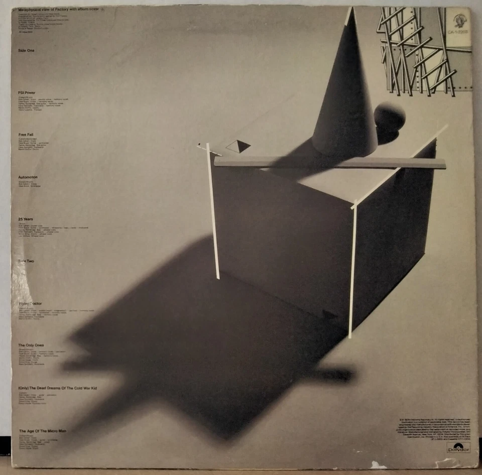 HAWKLORDS (HAWKWIND) - 25 YEARS ON 1978 CHARISMA CA-1-2203 US ART ROCK 1ST ED LP - Image 2 of 4