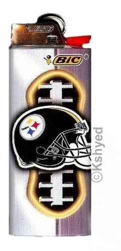 Bic NFL Pittsburgh Steelers Cigarette Lighters Brand New & Licensed (7 Pack) - Picture 8 of 11