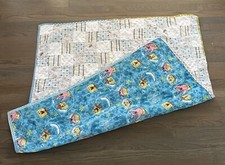baby blanket quilt handmade vintage sponge Bob