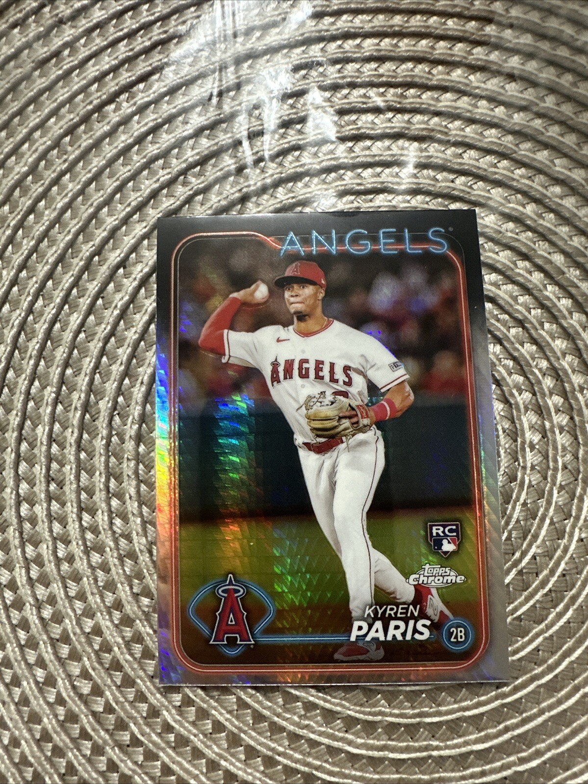 2024 Topps Chrome - Kyren Paris #151 Refractor (RC)