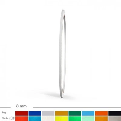 MOTOKING Reflektierender Zierstreifen 3 mm ver. Farb. Auto, Motorrad, Wohnmobil, Modellb.