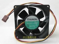 SUNON KD1208PTB2-6 8025 DC12V 2.0W 80 25MM 3-Pin Axial Cooling Fan