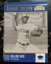 Dillon Tate 2015 Panini Contenders Baseball Old School Colors #40 MLB UCSB