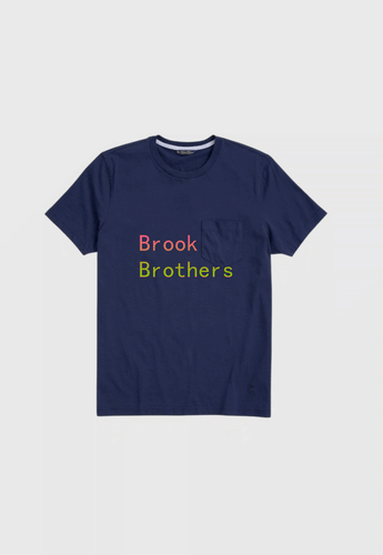 NWT 1818 BROOKS BROTHERS Men's Short Sleeve Classic Cotton Crew Neck Tee Shirt - Picture 2 of 17