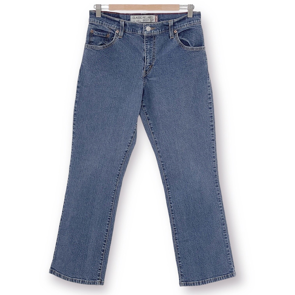 Levis 550 Jeans Women Sz 10 Classic Relaxed Boot Cut Relaxed Blue