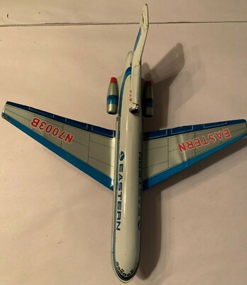Jouet Ancien Avion En Tôle Boeing 737 – Made In Japan – RARE