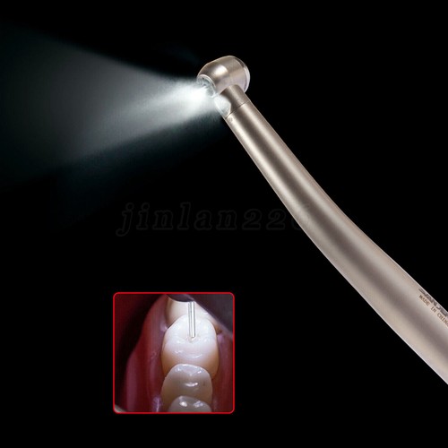 E-generator Dental LED Fiber Optic High Speed Handpiece 2/4hole Drill hand piece - Picture 30 of 46