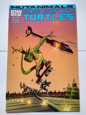IDW Teenage Mutant Ninja Turtles Mutanimals 3 standard cover 2015