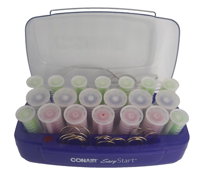 Conair Easy Start Hairsetter Hot 20 Rollers 3 Different  display picture 2