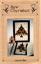 Lighted Tree Christmas Wall Quilt Pattern by Sew Cherished