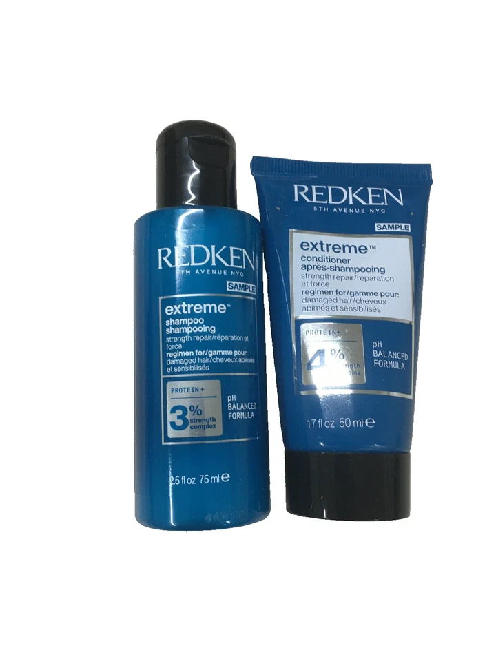 REDKEN EXTREME SET SHAMPOO 75ml + CONDITIONER 50ml bei sprödem, brüchigem Haar